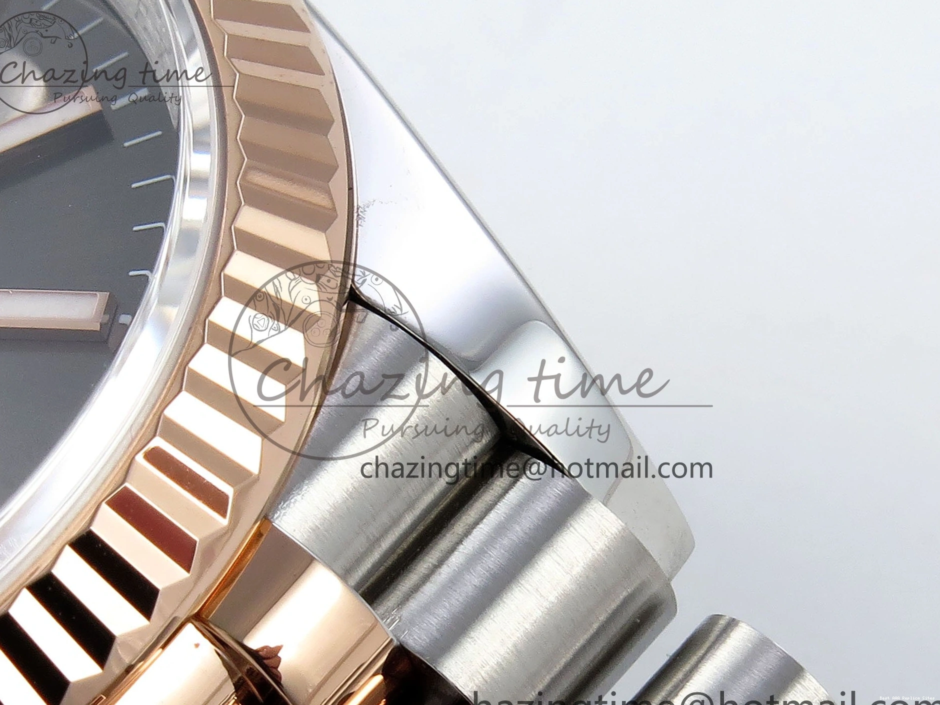 Good Copy Rolex Watches VR Brown Bracelet Best APF Edition 126231 RG 36 on FreshLook Sitck 1:1 SS DateJust Dial Jubilee 1590 904L Steel 0112